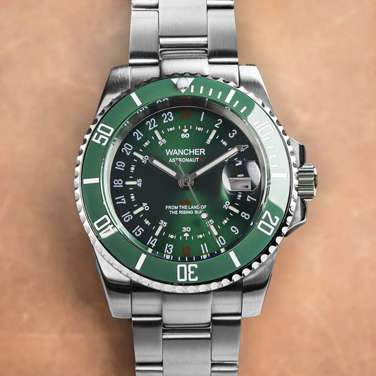 Wancher Astronaut III 24 Hour Green Dial