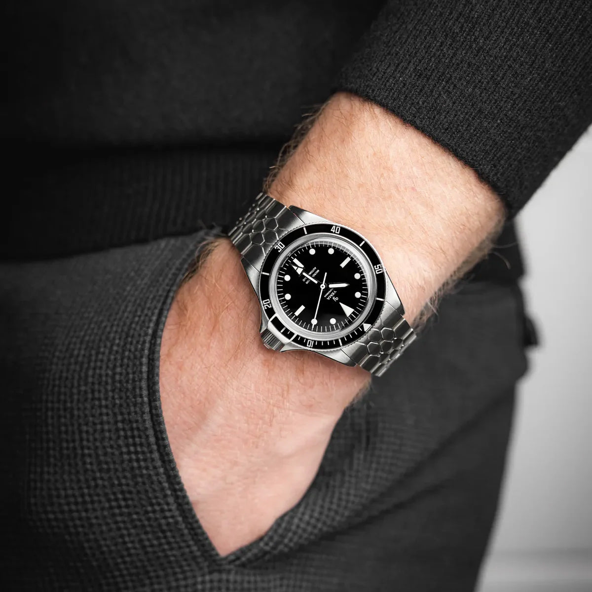 Superman Slim CMM.20 Black Dial