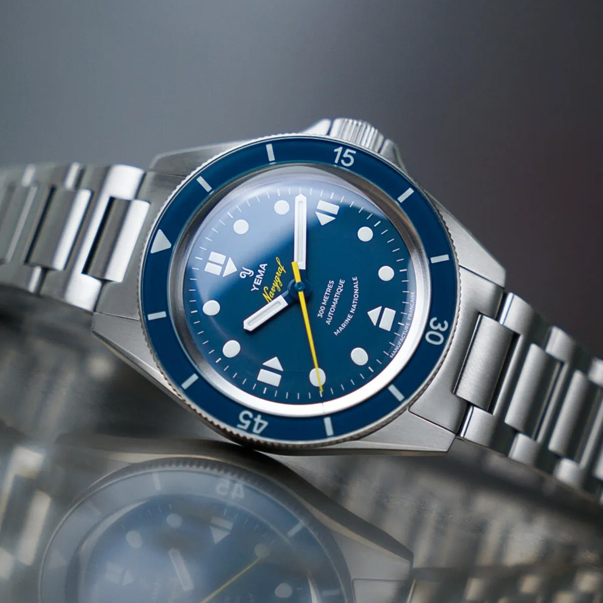 Navygraf Marine Nationale CMM.10 Blue Bezel