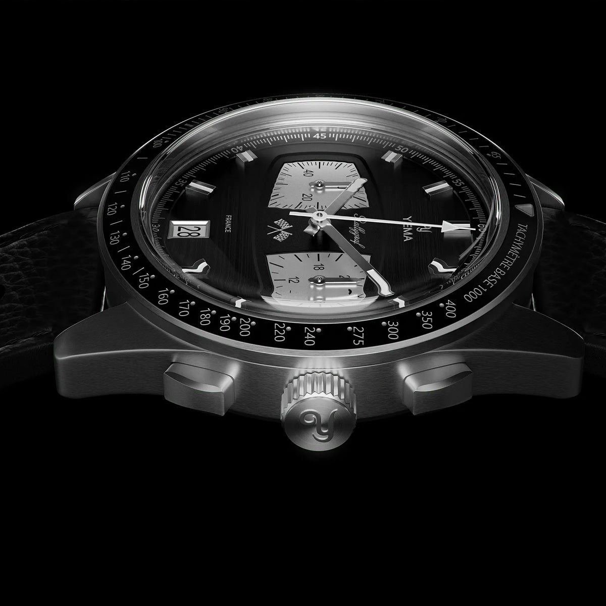 Rallygraf Meca-Quartz II Black Dial