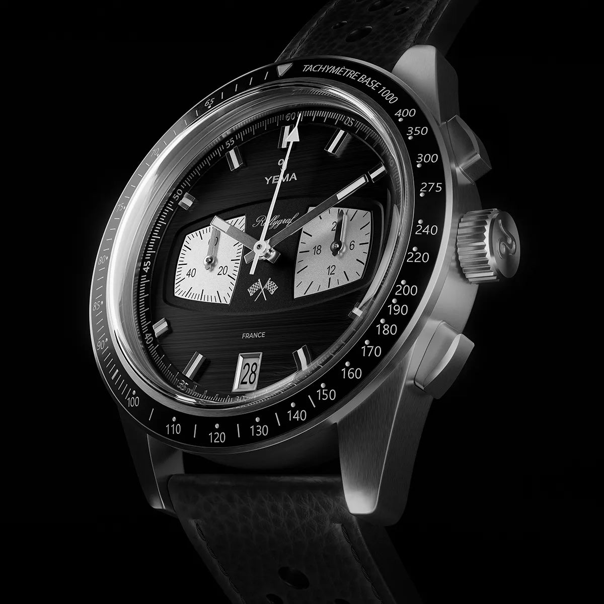 Rallygraf Meca-Quartz II Black Dial