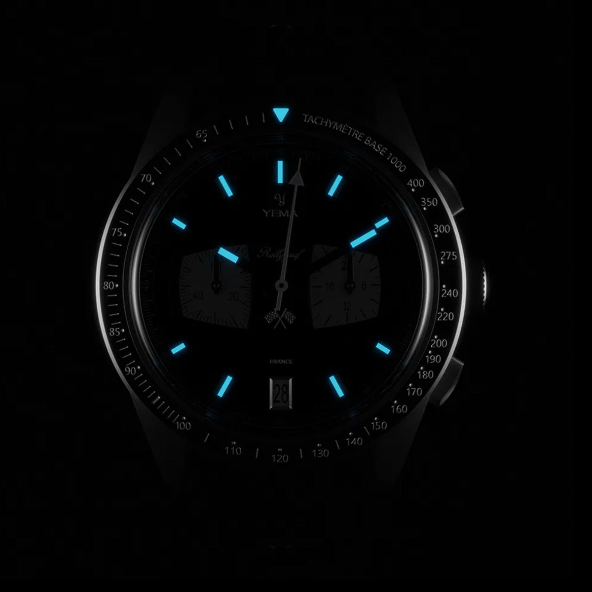 Rallygraf Meca-Quartz II Black Dial