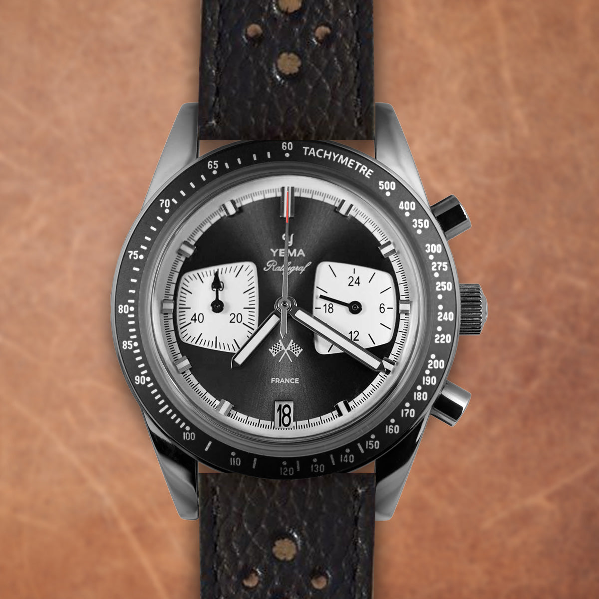 Rallygraf Meca-Quartz I Black Dial