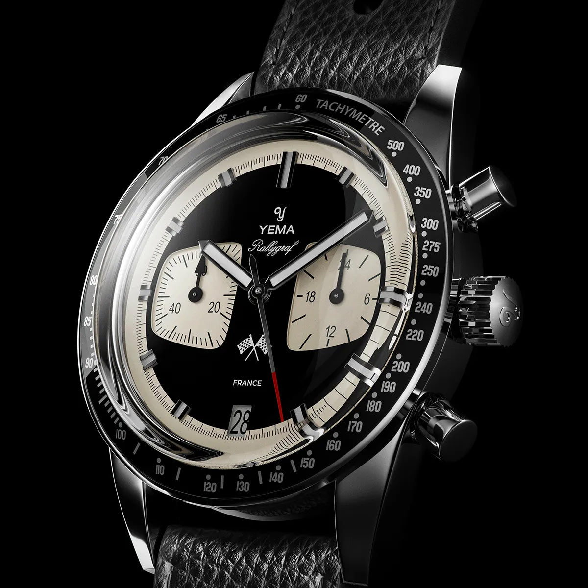 Rallygraf Meca-Quartz I Black Dial