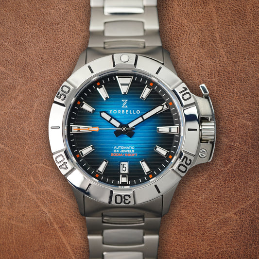 Zorbello D1 Ocean Degrade Blue ZBAG002 - Horology Story Youtube Store