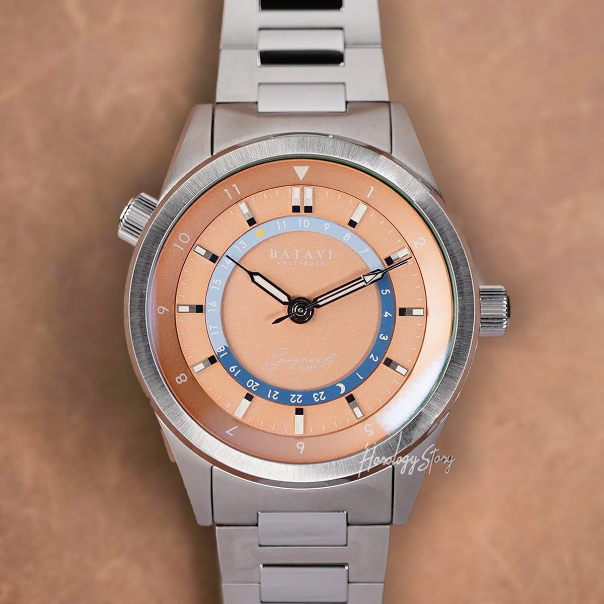 Batavi Geograaf Arctic Down Salmon Dial