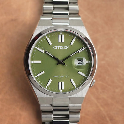 Citizen Tsuyosa NJ0158-89Z X Pantone Peaceful Green Dial