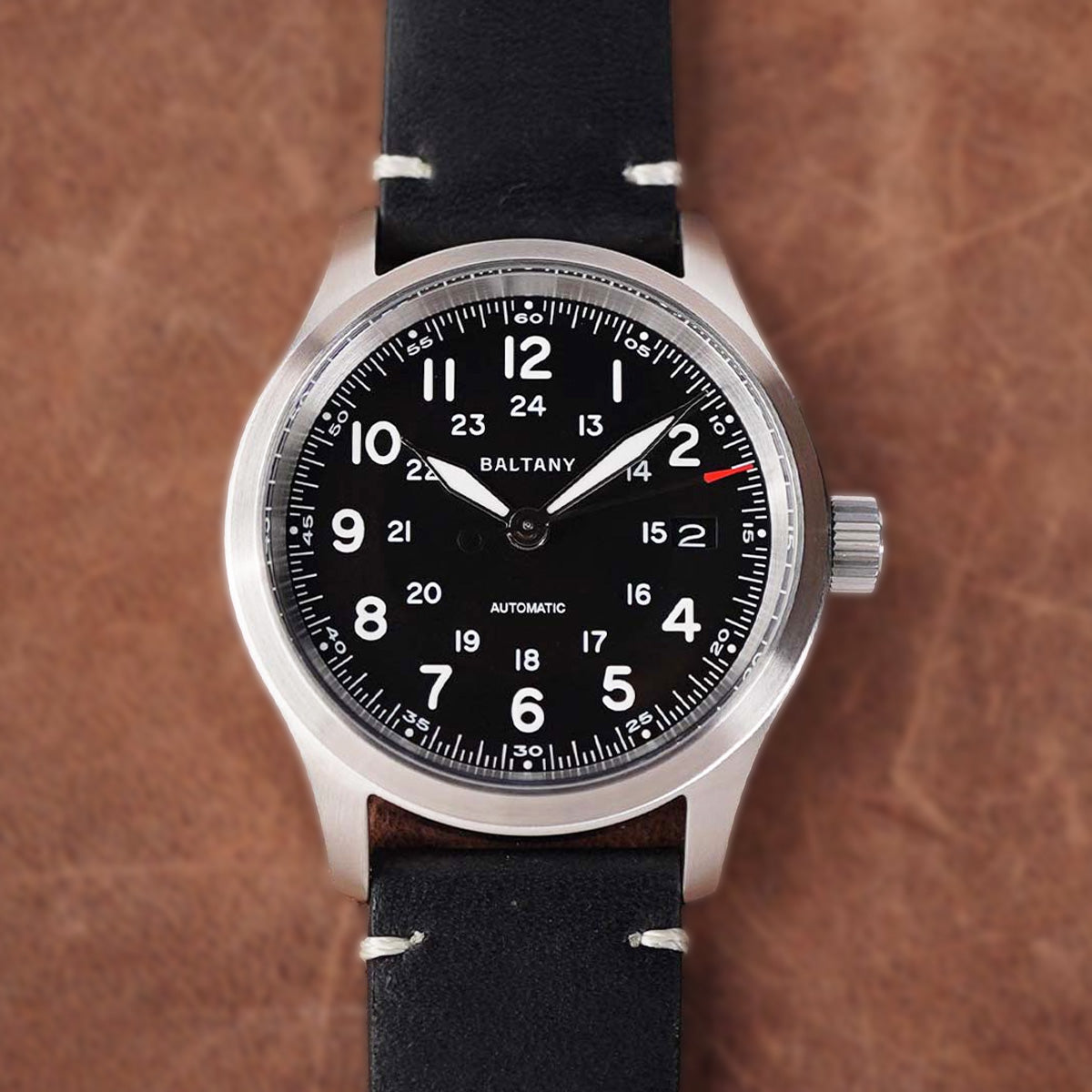 Baltany Military Khaki Field S202049 39mm - Horology Story Youtube Store