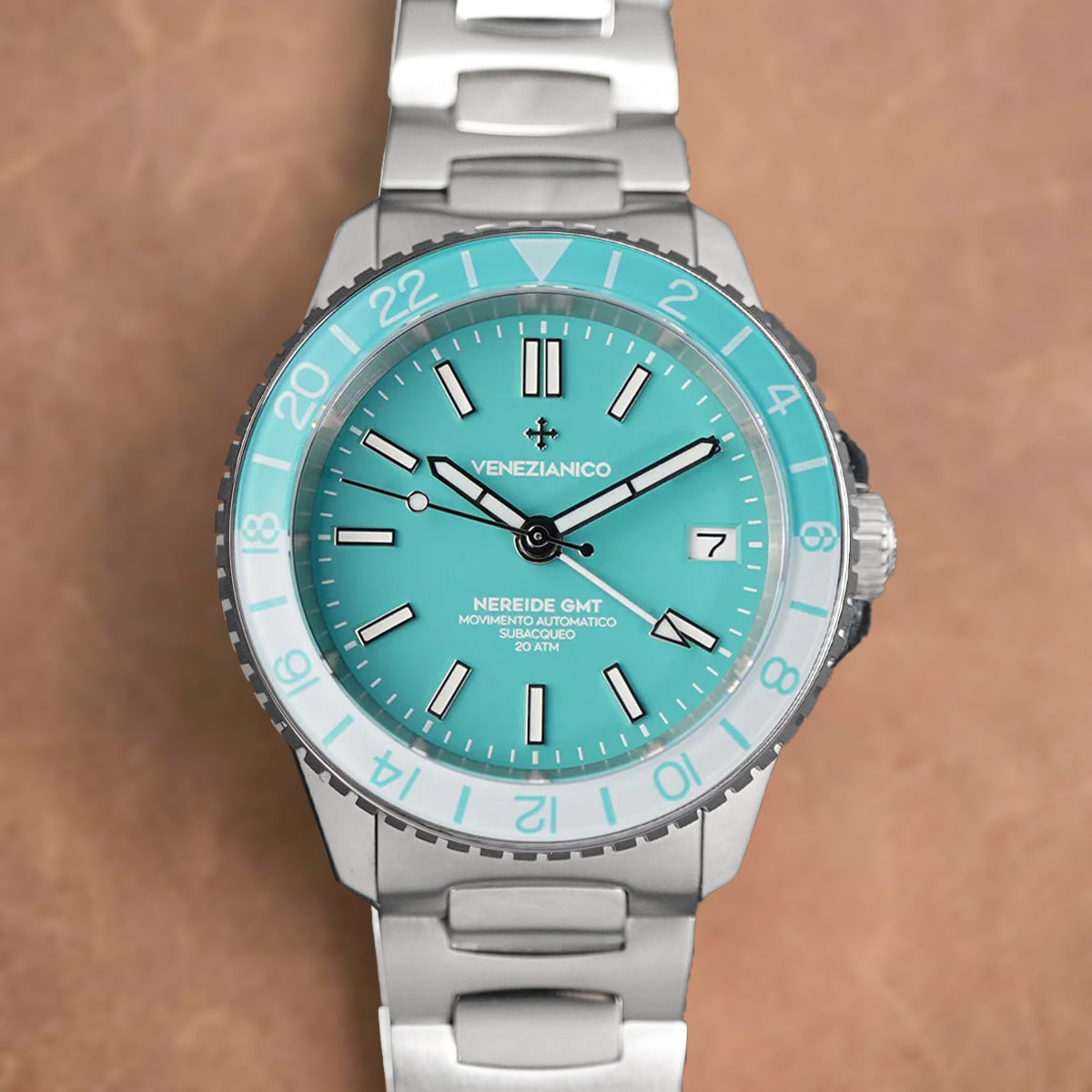 Venezianico Nereide GMT 39mm 3521505C Cielo