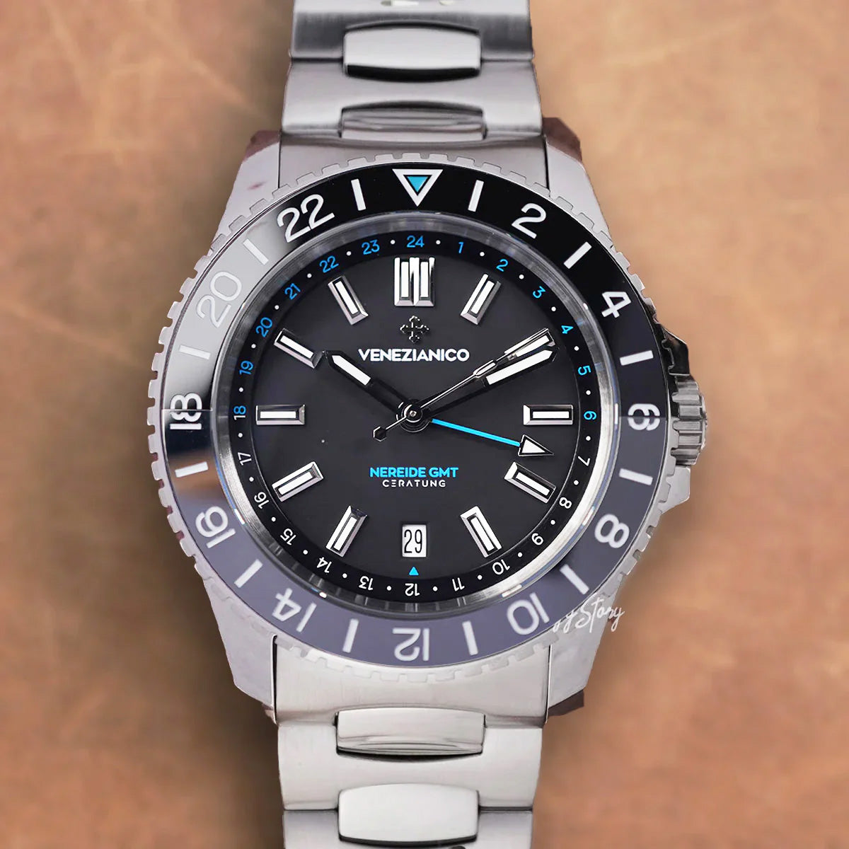 Venezianico Nereide GMT 42mm 4821501C Ceratung™